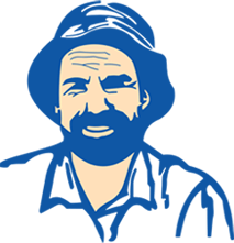 Jim's face logo